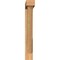 Ekena Millwork Traditional Block Smooth Bracket w/ Offset Brace, Western Red Cedar, 5 1/2"W x 36"D x 40"H BKT0604X36X40TRA05SWR - alternate 2